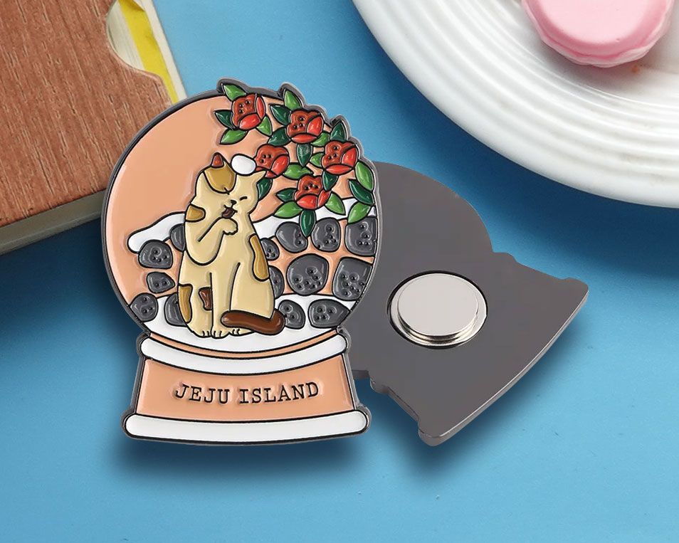 Custom Logo 3D Metal Fridge Personalized