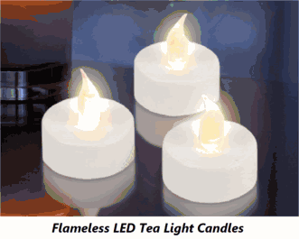 Custom Printed Clear Candle Favors