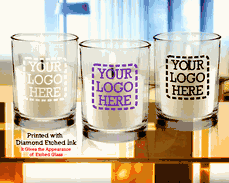 Custom Printed Clear Candle Favors