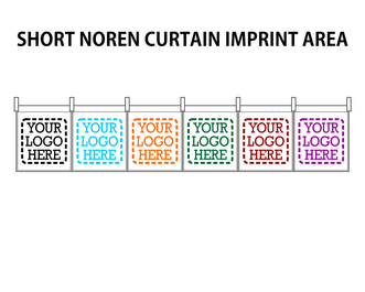 Custom Printed Short Noren