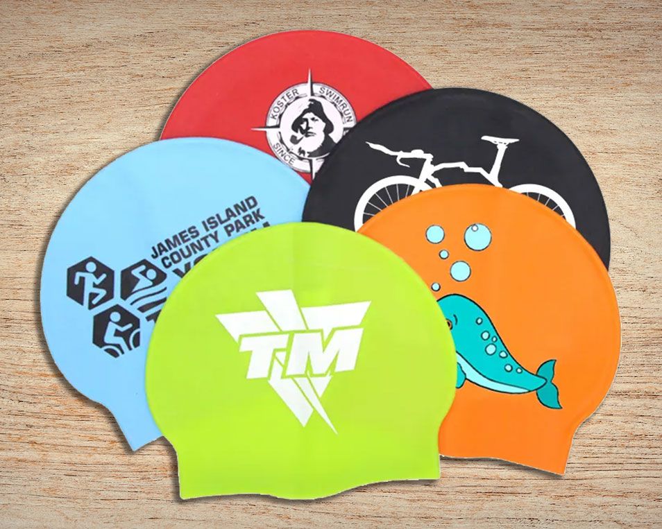 Custom Printed Swimming Caps