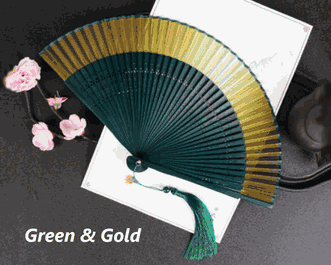 Edo Japanese-Style Folding Fan