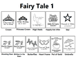 Fairy Tale Personalized Clear Candle Favors