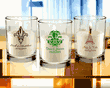 French Personalized Clear Candle Favors