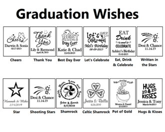 Graduation Personalized Pint Glasses