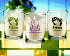 Personalized Clear Candle Favors