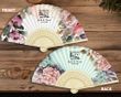 Personalized Double-Sided Printing Paper Fan (Full Color)