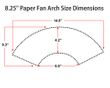 Personalized Double-Sided Printing Paper Fan (Full Color)