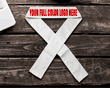 Custom Printed White Karate Headbands