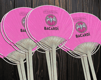 Personalized Paddle Fan (Full Color)