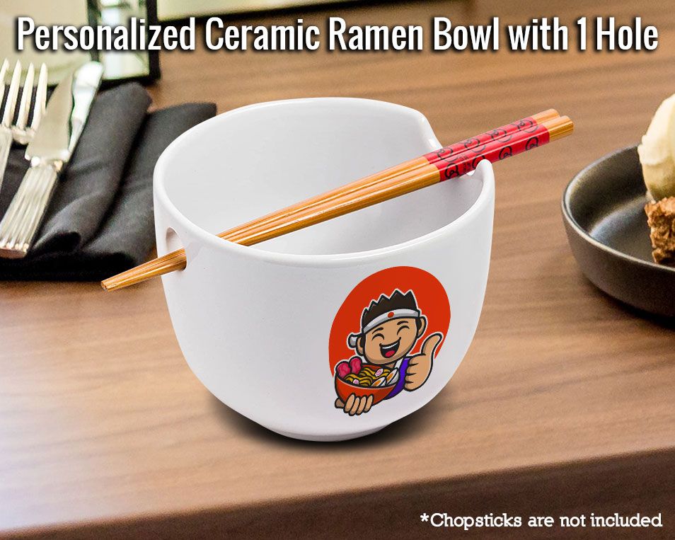 Personalized Ramen Bowls (Chopsticks Not Included)