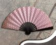 26.5 cm Personalized Double-Sided Silk Fans (Full Color)