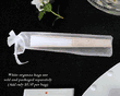 Personalized White Silk Fans with Handle Engraving