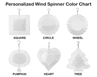 Personalized Wind Spinners (Full Color)