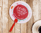 Full Color Personalized Plastic Hand Fans