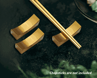 Stainless Steel Bridge-Shape Chopsticks Rest
