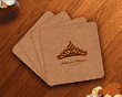 Sweet 16 Personalized Cork Coasters
