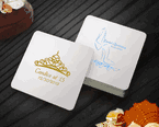 Sweet 16 Personalized Paper Coasters