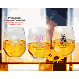 Personalized 9 oz. Stemless Wine Glasses - From $1.29!