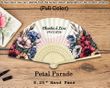 Personalized Wedding Silk Fans