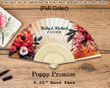 Personalized Wedding Silk Fans