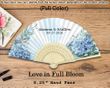 Personalized Wedding Silk Fans