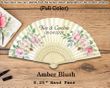 Personalized Wedding Silk Fans