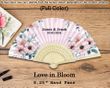 Personalized Wedding Silk Fans