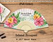 Personalized Wedding Silk Fans