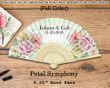 Personalized Wedding Silk Fans