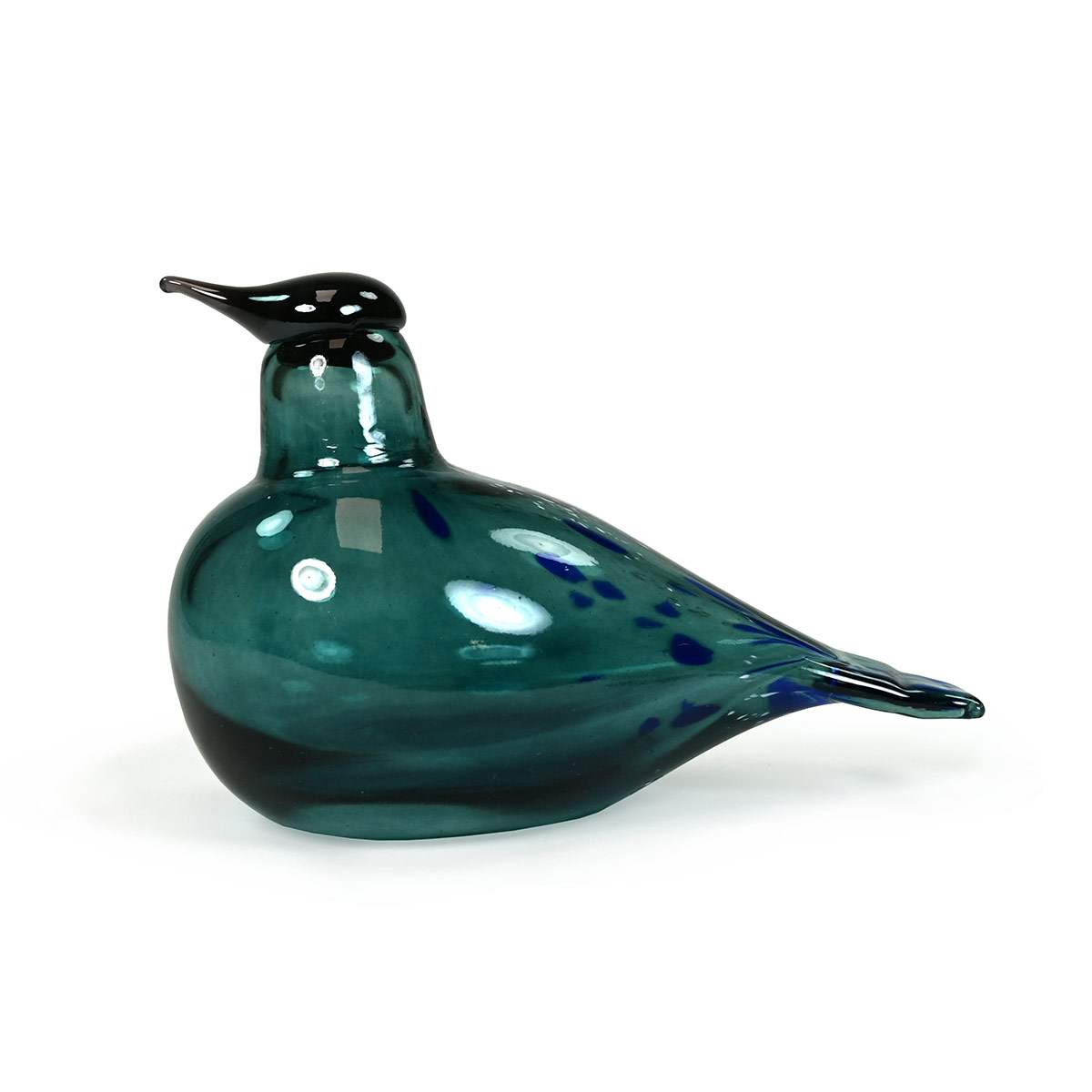 Bianco Blu Pine Bird Shop All Glass Birds