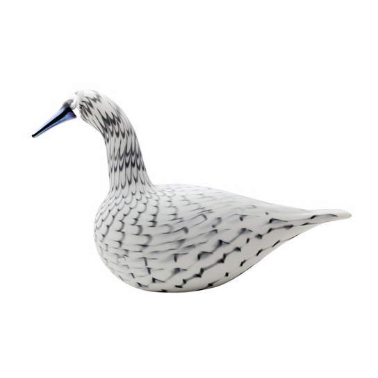 iittala Gray Whooper Swan