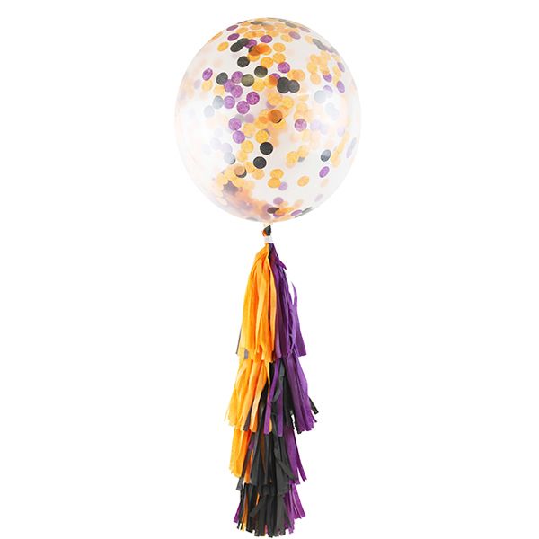 BOOtiful Tassel Confetti Balloon Decorating Kit