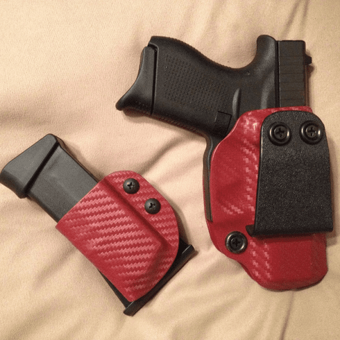 IWB With Sweat Guard (No Cant) Holster Bundle