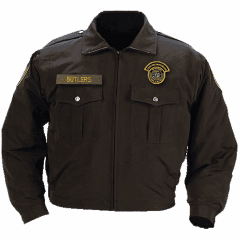 6030 - BROWN - Ike Length Windbreaker