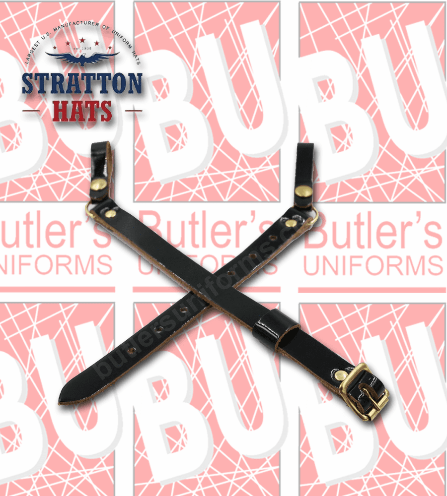 BRASS - 3 Piece Leather Strap 