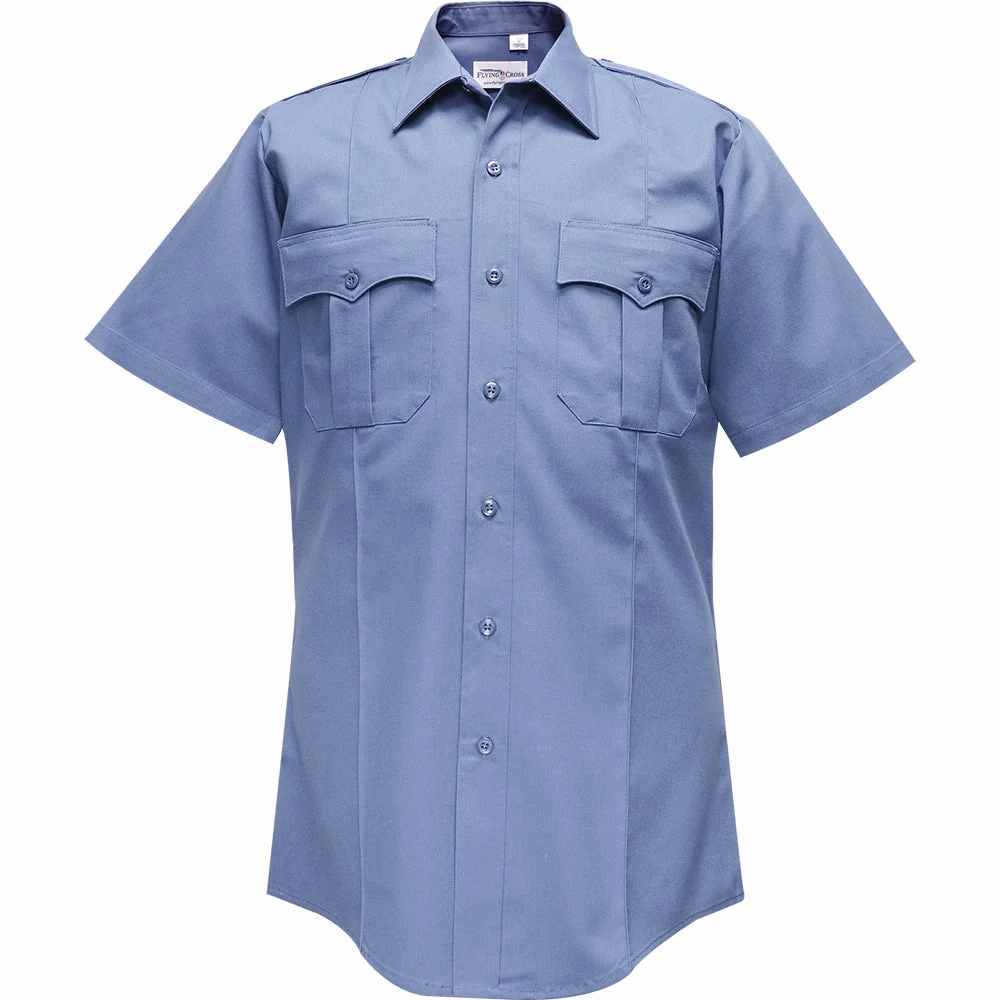 Flying Cross - Duro Poplin Men Short Sleeve Shirt