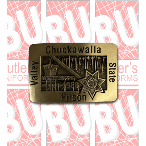 Prison Buckle - Chuckawalla Valley State Prison