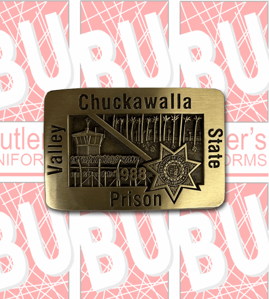 Prison Buckle - Chuckawalla Valley State Prison