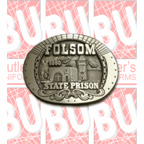 Prison Buckle - Folsom State Prison
