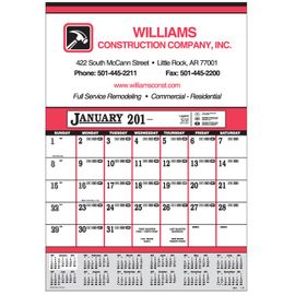 Most Popular Sheet Memo Custom Logo Calendar