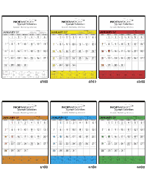 12 Sheet Memo Promotional Logo Calendar/Planner