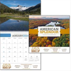 Scenic Photographs Promotional Logo Calendar