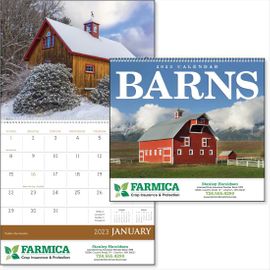 Promotional Logo Calendars Farm Barns
