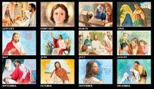 Protestant Bible Verse Advertising Logo Calendars