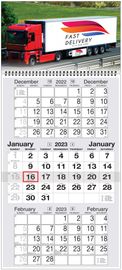 Commercial Business Promo Logo 3-Month Calendar