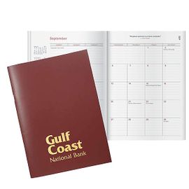 Budget Advertising Logo Monthly Desktop Datebook