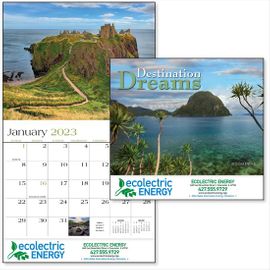 Vacation Travel Photos Logo Calendar