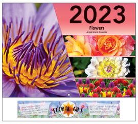 Flower Shops, Nurseries, Landscapers Custom Logo Calendars