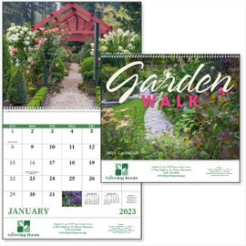 Outdoor Garden Settings Advertising Logo Calendar